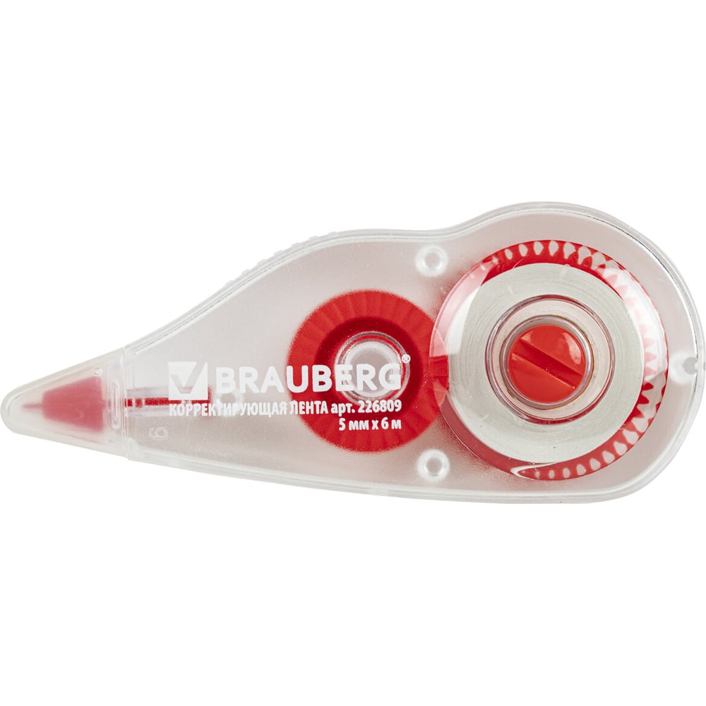 Изображение товара Корректирующая лента BRAUBERG 5мм*6м с подкручиванием, 24 шт