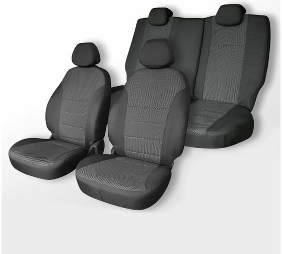 Изображение товара Чехлы на сиденья Defly Nissan Juke 2011-2020, жаккард Nis15-2