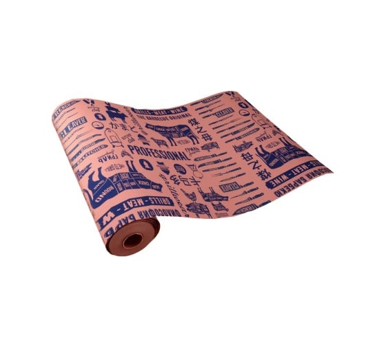 Изображение товара Бумага мясника невощеная 800 Degrees с резаком 10 м рулон Butcher Paper 800DGR-TLS014