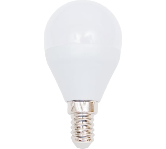 Изображение товара Светодиодная лампочка DEFENDER P45-10W-865-E14 шар, холодный дневной, 1 шт. 95217