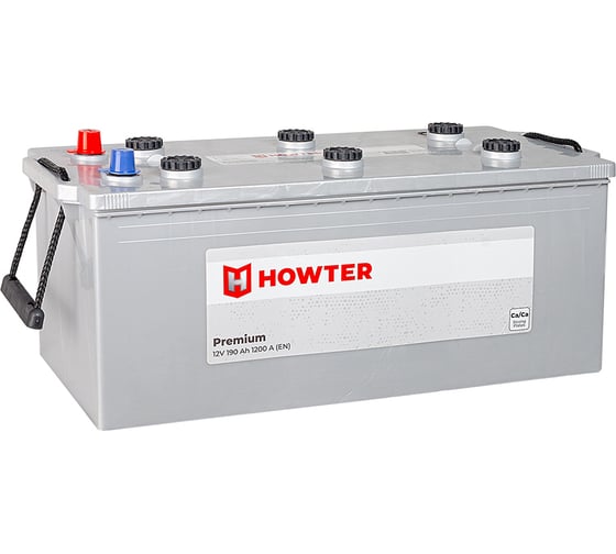 Изображение товара Аккумулятор Howter Premium 190 euro 1200A 513x223x223 (с бортом) 463291
