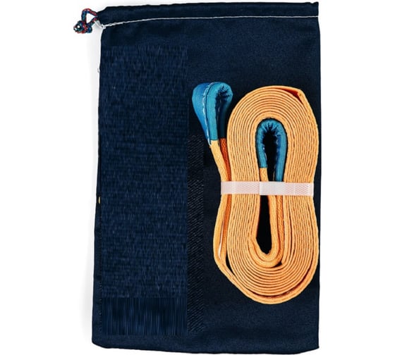 Изображение товара Буксировочный трос динамический (рывковый) КанТраст 7 т 5 м в сумке tb705000S