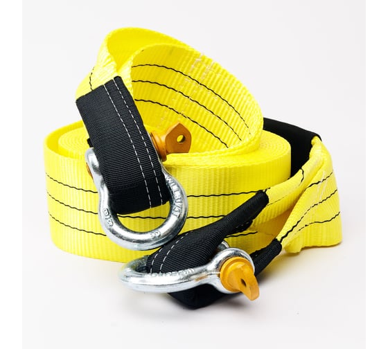 Изображение товара Трос автомобильный BRUTAL 20 тонн 6 метров с шаклами AVTS005