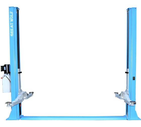 Изображение товара Подъемник электрогидравлический 2х стоечный Great Wolf 4 т GW-F4000 220