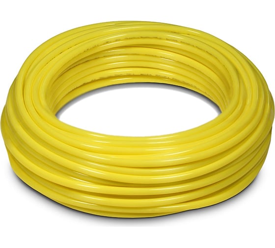 Изображение товара Трубка-шланг полиамидная PA12 8x6 жёлтая 25 метров PA 12 8x6 (YELLOW) Gapex yellow/25m