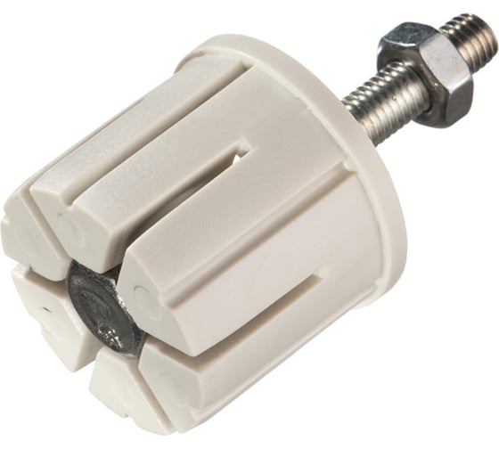 Изображение товара Крепление к столешнице Lemax для трубы диаметром 50 мм, белый STK106