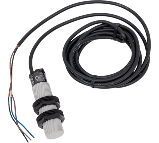 Изображение товара Емкостной датчик приближения Autonics CR18-8DN, NPN НО, 3-пр., 2м, 12-24В, (Китай) 31020100030111