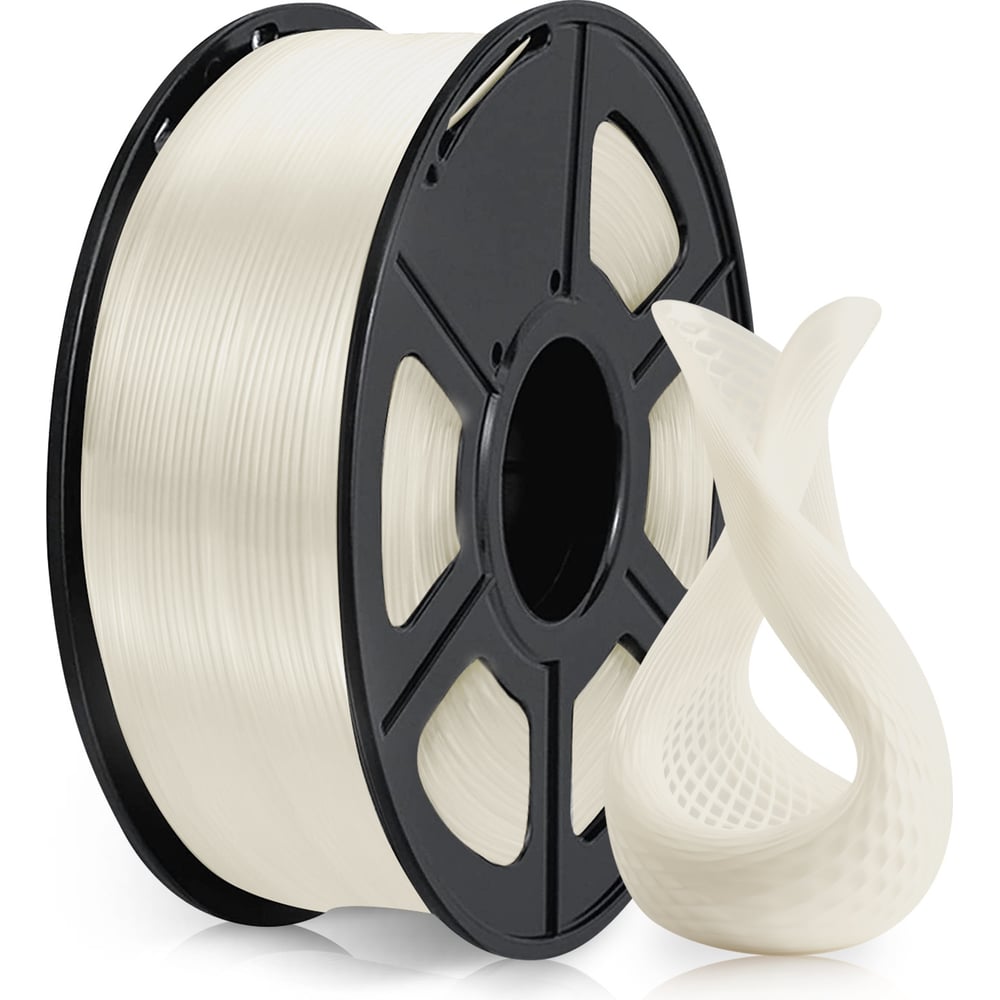 Изображение товара Пластик для 3D-принтера CACTUS 3D PLA 1.75 мм, 1 кг, белый