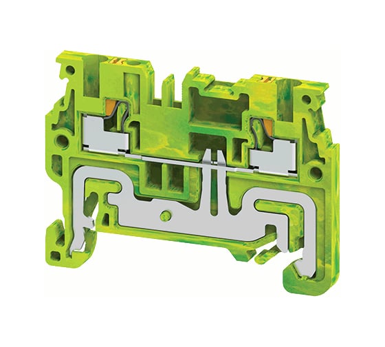 Изображение товара Клемма КЭАЗ заземляющая push-in OptiClip CPG-2,5-PE-I-(0,2-2,5)-PEN 100 шт 331854