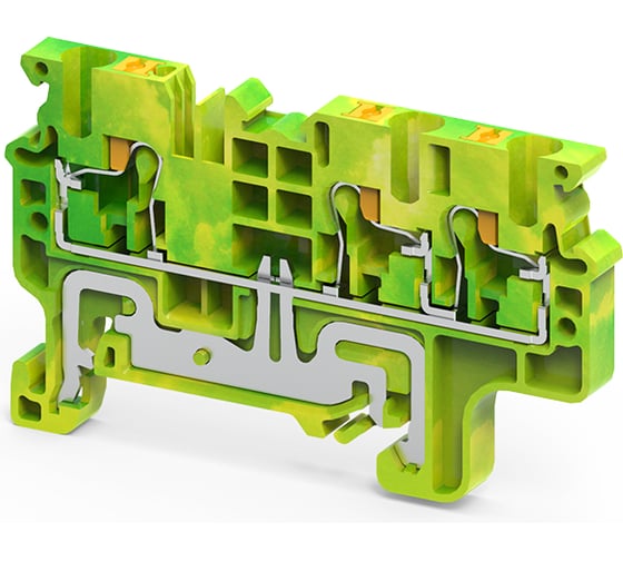 Изображение товара Клемма КЭАЗ заземляющая push-in OptiClip CPG-2,5-TRIPLET-PE-I-(0,2-2,5)-PEN 100 шт 331857