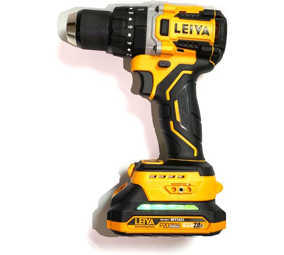 Изображение товара Ударная бесщеточная дрель-шуруповерт LEIYA LY-C3221 1020