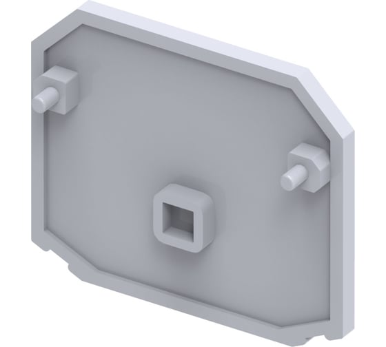 Изображение товара Крышка концевая КЭАЗ  OptiClip EPCMT4 для проходной мини-клеммы 50 шт 331806