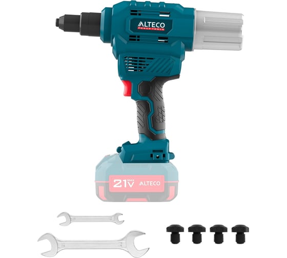 Изображение товара Бесщеточный аккумуляторный заклепочник ALTECO CRG 20-6 Li BL Solo 68803