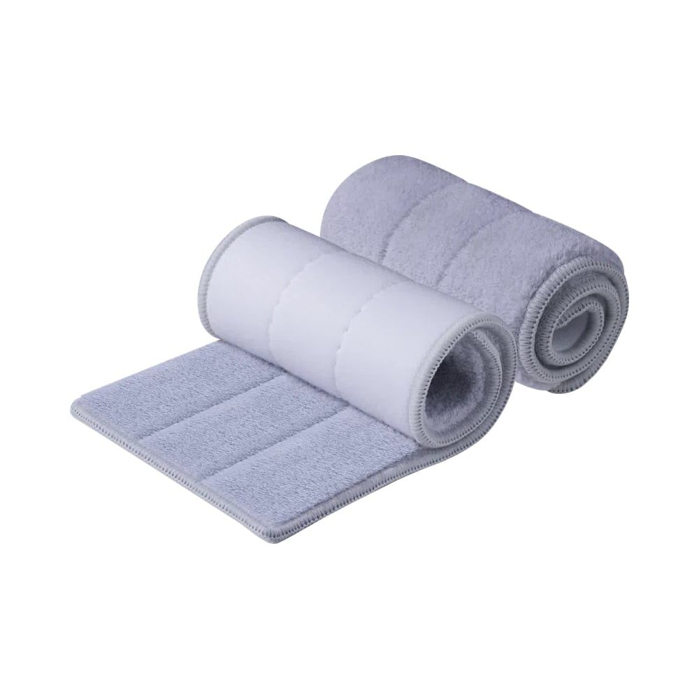 Изображение товара Набор насадок из микрофибры DEFENDER CLCM-03 2 шт. светло-серые для швабры