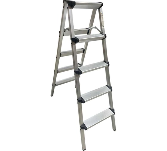Изображение товара Стремянка двухсторонняя АЛЮБЭСТ модель (121см) DLH505