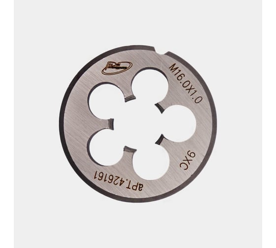 Изображение товара Плашка РОСИНСТРУМЕНТ М 16х1,0 ГОСТ 9740-71 9ХС 426161