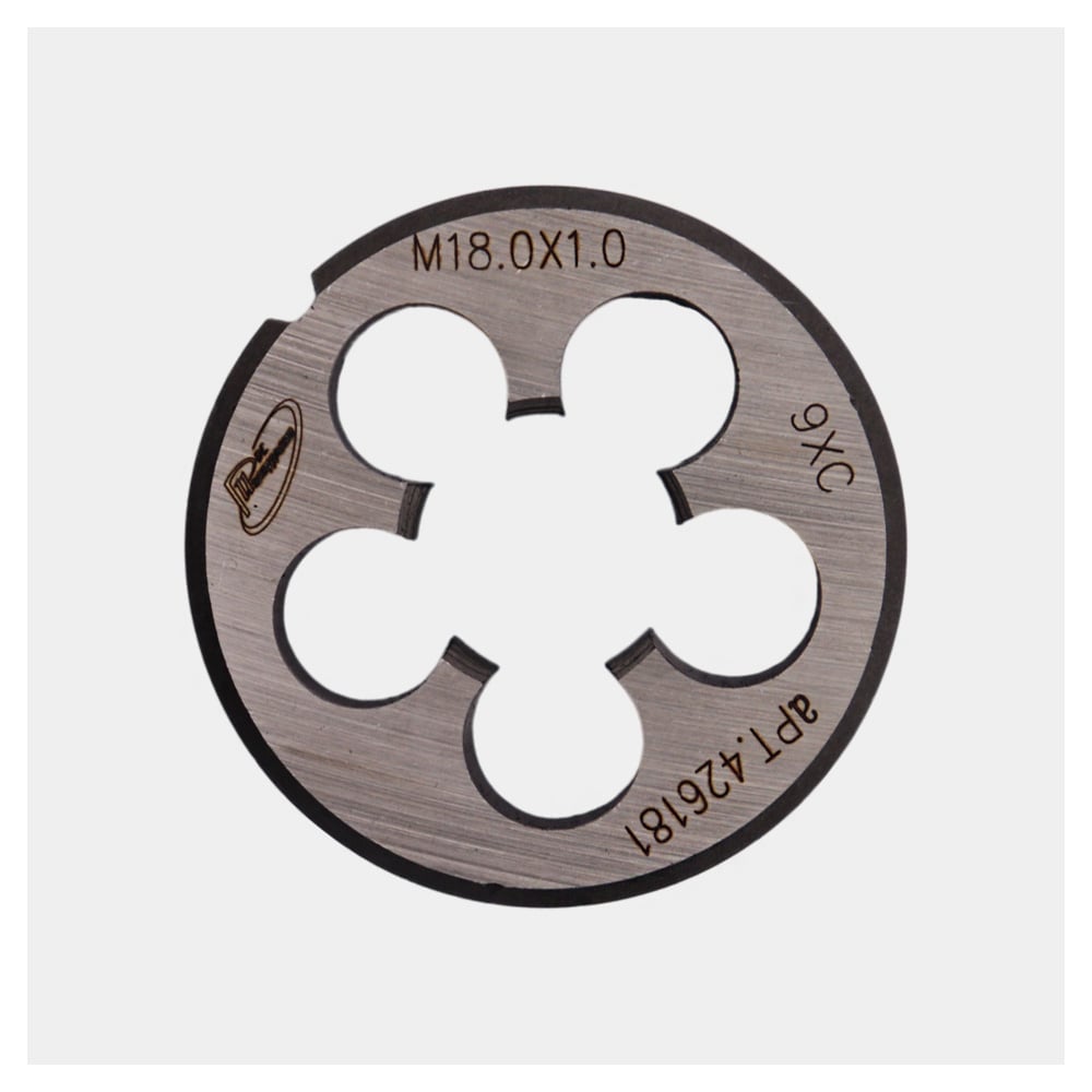 Изображение товара Плашка РОСИНСТРУМЕНТ М 18х1,0 ГОСТ 9740-71 9ХС 426181