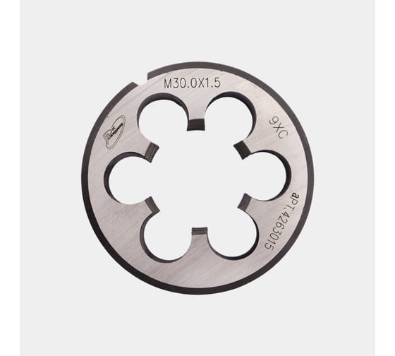 Изображение товара Плашка РОСИНСТРУМЕНТ М 30х1,5 ГОСТ 9740-71 9ХС 4263015