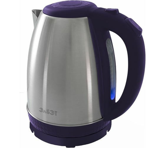 Изображение товара Электрочайник ЕК-1,8-01S elbet (фиолетовый) металлич.