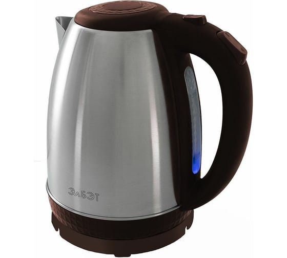 Изображение товара Электрочайник ЕК-1,8-01S elbet (шоколад) металлич.