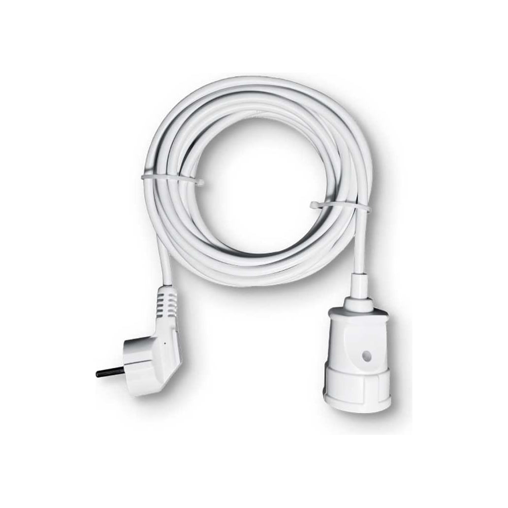 Изображение товара Удлинитель шнур PROGIX 10 м ПВС 3x1.5 белый PG129 бытовой