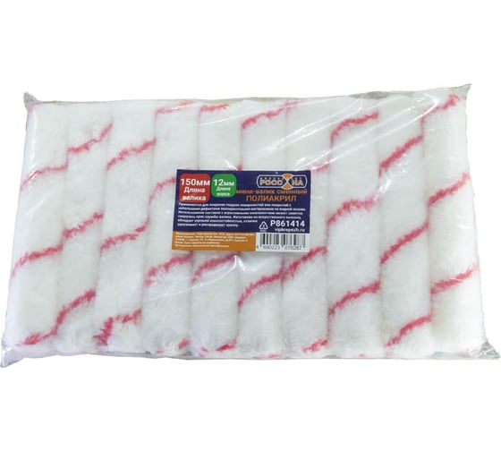 Изображение товара Мини-валик сменный РОССНА "ПОЛИАКРИЛ" 150 мм Р861414