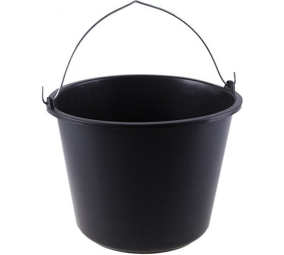 Изображение товара Строительное пластмассовое ведро ООО "ПК ХозЦентр" 12 л СИ-00665