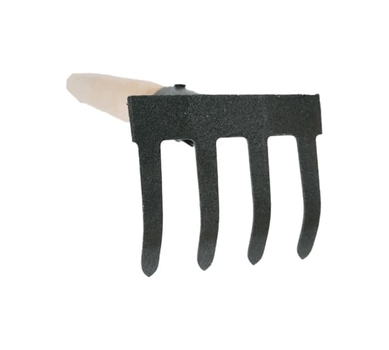 Изображение товара Грабли 4-х зубые ООО "ПК ХозЦентр" прямые, эмаль, с черенком ГП-4 СИ-00087