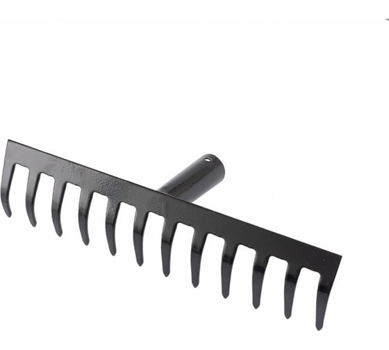 Изображение товара Грабли 12-ти зубые ООО "ПК ХозЦентр" прямые, эмаль, без черенка ГП-12 СИ-00092