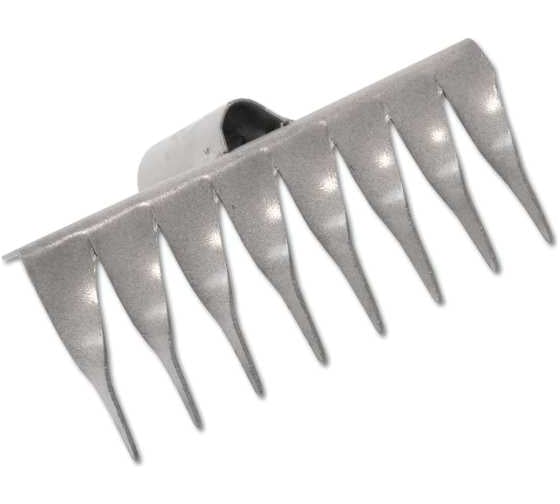 Изображение товара Витые грабли ООО "ПК ХозЦентр" нержавеющая сталь, 8-ми зубые, без черенка СИ-00095