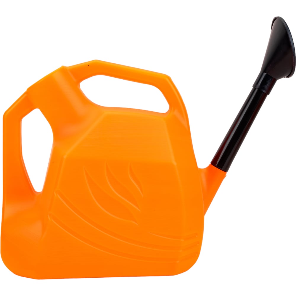 Изображение товара Лейка с рассеивателем 10 л пластиковая оранжевая для полива