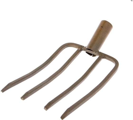 Изображение товара Садово-огородные вилы ООО "ПК ХозЦентр" 4-х рогие, сварные, квадрат, 10 мм СИ-00139