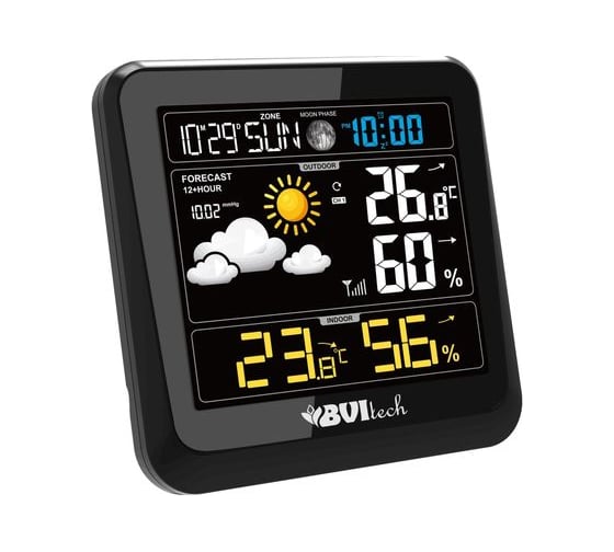 Изображение товара Метеостанция с беспроводным датчиком BVItech BV-641