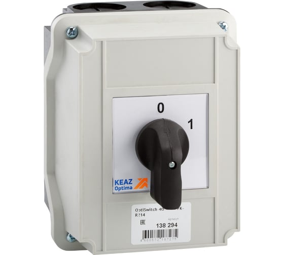 Изображение товара Переключатель КЭАЗ OptiSwitch 4G63-100-PK-R214 225224