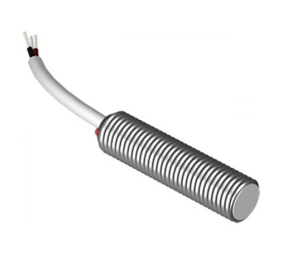 Изображение товара Индуктивный датчик ТЕКО ISB B1B-31N-1,5-L Sn=1,5 мм, корпус М8x0,5 латунь заподлицо, 10 ... 30 DC NO NPN, IP67, подключение кабель 00-00024693