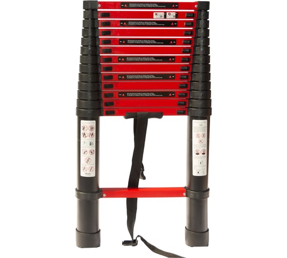 Изображение товара Лестница телескопическая WORKY МИ ПРОФИ 4.4м 15 ступеней ARD260067