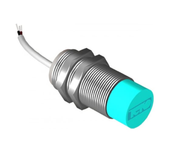 Изображение товара Индуктивный датчик ТЕКО ISN F4A-31N-8-L-C Sn=8 мм, корпус М18x1 алюминий не заподлицо, 10 ... 30 DC NO NPN, IP67, подключение кабель 00-00025869
