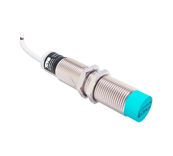 Изображение товара Индуктивный датчик ТЕКО ISN E2B-43N-4-LZ Sn=4 мм, корпус М12x1 латунь не заподлицо, 10 ... 30 DC NO/NC NPN, IP67, подключение кабель 00-00068622