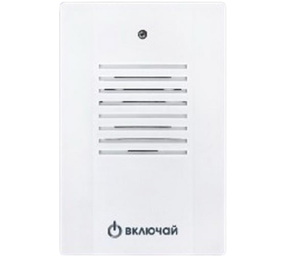 Изображение товара Беспроводной звонок Включай DB-04-16 16 мелодий, световой индикатор, кнопка IP20, А23 в комплекте 1/ 50 1180846