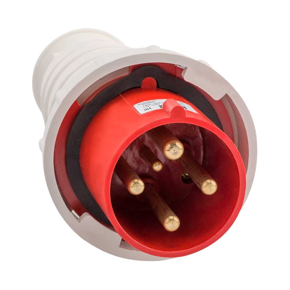 Изображение товара Вилка кабельная КЭАЗ 034-63А-6h-380AC-3P+PE IP67 5 шт