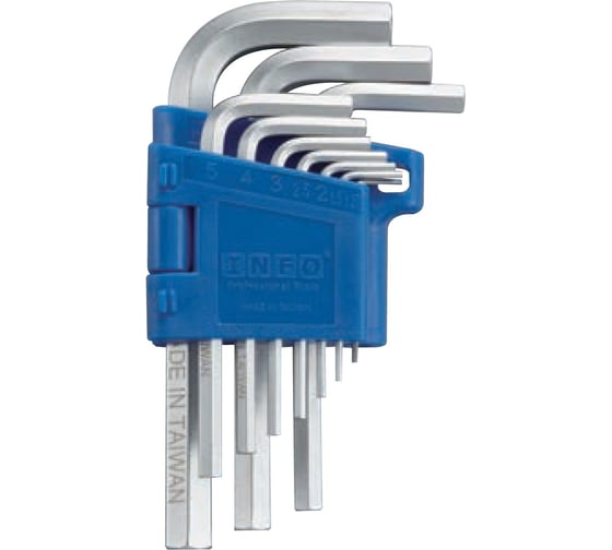 Изображение товара Набор Г-образных шестигранников INFO 10 предметов 9102