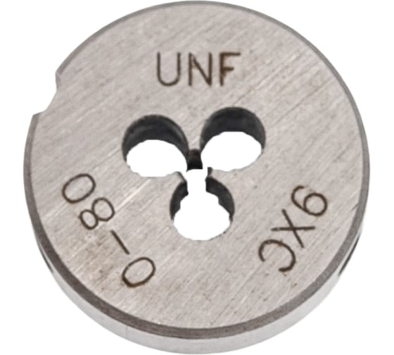 Изображение товара Плашка дюймовая WOLFSTAR № 0-80 UNF 60 9XC du00080