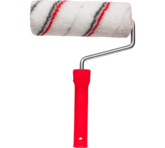 Изображение товара Валик Малярок "ТЕРМОФЬЮЖН" "СК" 180 мм D 48 мм ворс 12 мм плот. 800 гр/м2. быстросъемная ручка 8 мм "" 992-0188