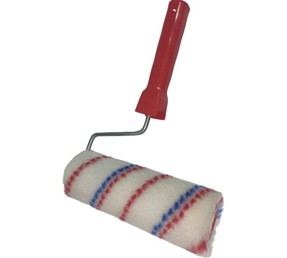 Изображение товара Валик Малярок "ТЕРМОФЬЮЖН" "СК" 230 мм D 48 мм ворс 12 мм плот. 800 гр/м2. быстросъемная ручка 8 мм, "" 992-0238