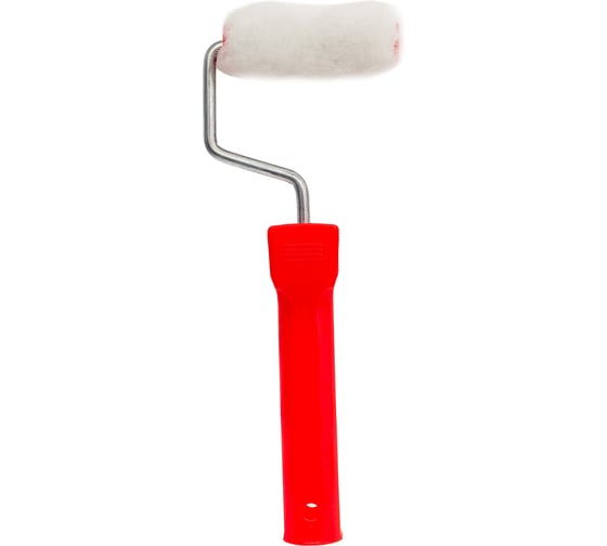 Изображение товара Валик МИНИ Малярок "ТЕРМОФЬЮЖН" "Мех Иск." 100 мм D 16 мм, ворс 16 мм, плот. 470 гр/м2, под ручку 6 мм "" 515-5100