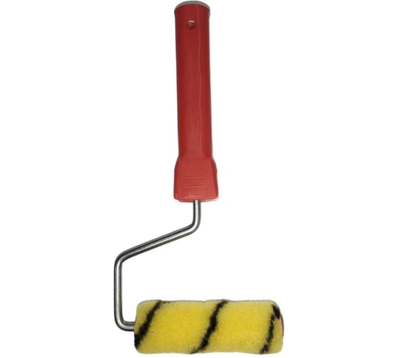 Изображение товара Валик МИНИ Малярок "полиакрил" "ТЕРМОФЬЮЖН" "Тигр" 100 мм D 16 мм ворс 10 мм плот. 500 гр/м2. ручка 6 мм "" 991-5100