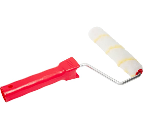 Изображение товара МИНИ Валик Малярок "микрофибра" "ТЕРМОФЬЮЖН" "Желтая Борода" 150 мм D 16 мм, ворс 10 мм, плот. 680 гр/м2, под ручку 6 мм 750-5150