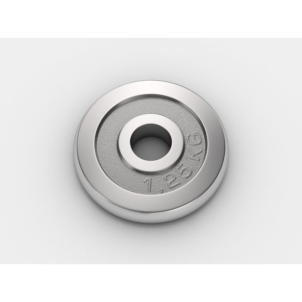 Изображение товара Диск хромированный UNIXFIT 1.25 кг 120 мм DU1250CE для обработки материалов