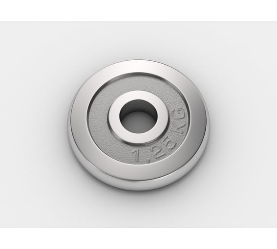 Изображение товара Диск хромированный UNIXFIT 1.25 кг / 25 мм DU1250CE