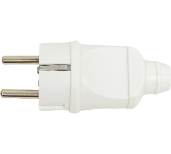 Изображение товара Вилка TANGO с заземлением белая 16А 250В индивидуальная упаковка 5/ 20/ 600 1013535